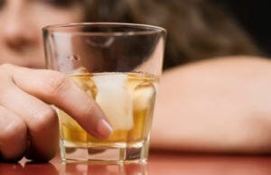 Woman Scared of Alcohol Withdrawal