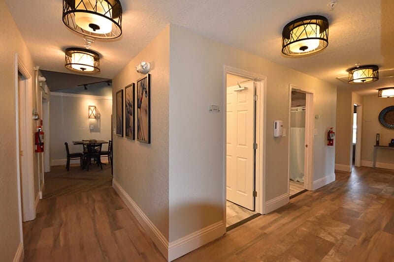 Hallway at Spring Gardens Recovery