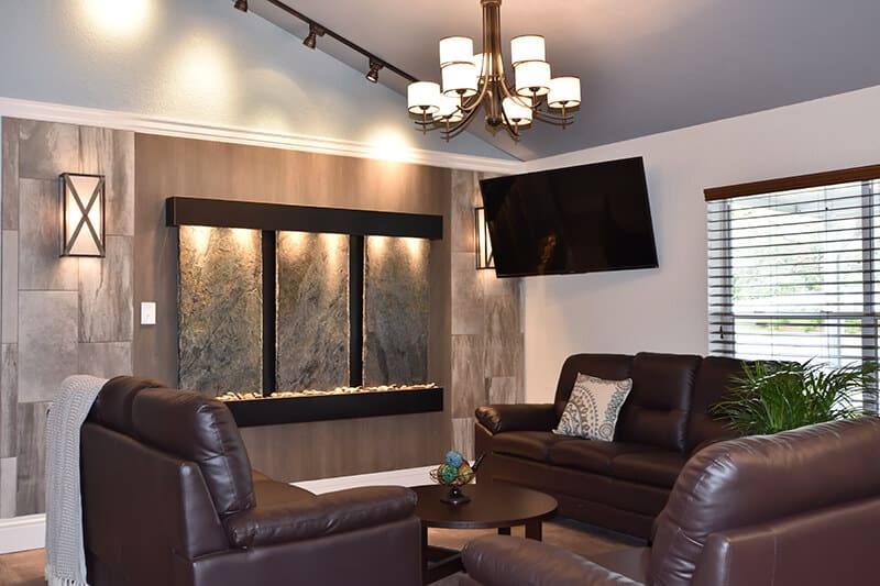 Recreation Room at Spring Gardens Recovery