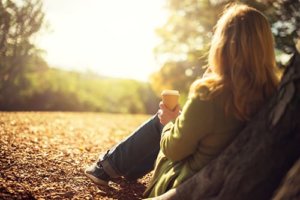 woman ponders how to make recovery holistic 