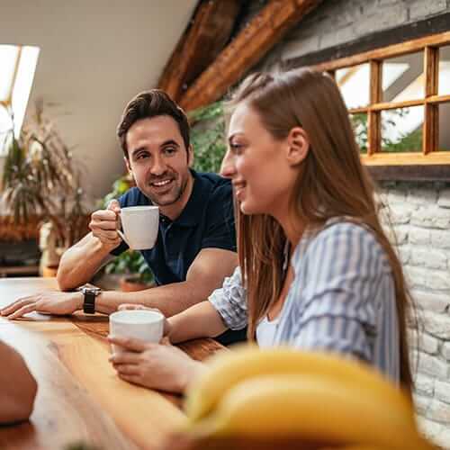 man and woman in a Residential Treatment Program